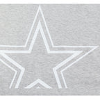 NFL DALLAS COWBOYS SHEER INFLUENCE WOMEN'S RELAXED FIT RACERBACK (HEATHER GREY)