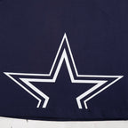 NFL DALLAS COWBOYS SHEER INFLUENCE T-SHIRT TRANSPARENT À COUPE CARRÉE POUR FEMME (MARINE MINUIT)