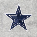 NFL DALLAS COWBOYS SHEER INFLUENCE T-SHIRT DE COUPE BOYFRIEND POUR FEMME (GRIS CHINÉ)