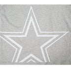 NFL DALLAS COWBOYS SHEER INFLUENCE T-SHIRT DE COUPE BOYFRIEND POUR FEMME (GRIS CHINÉ)