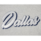 NFL DALLAS COWBOYS SHEER INFLUENCE T-SHIRT DE COUPE BOYFRIEND POUR FEMME (GRIS CHINÉ)