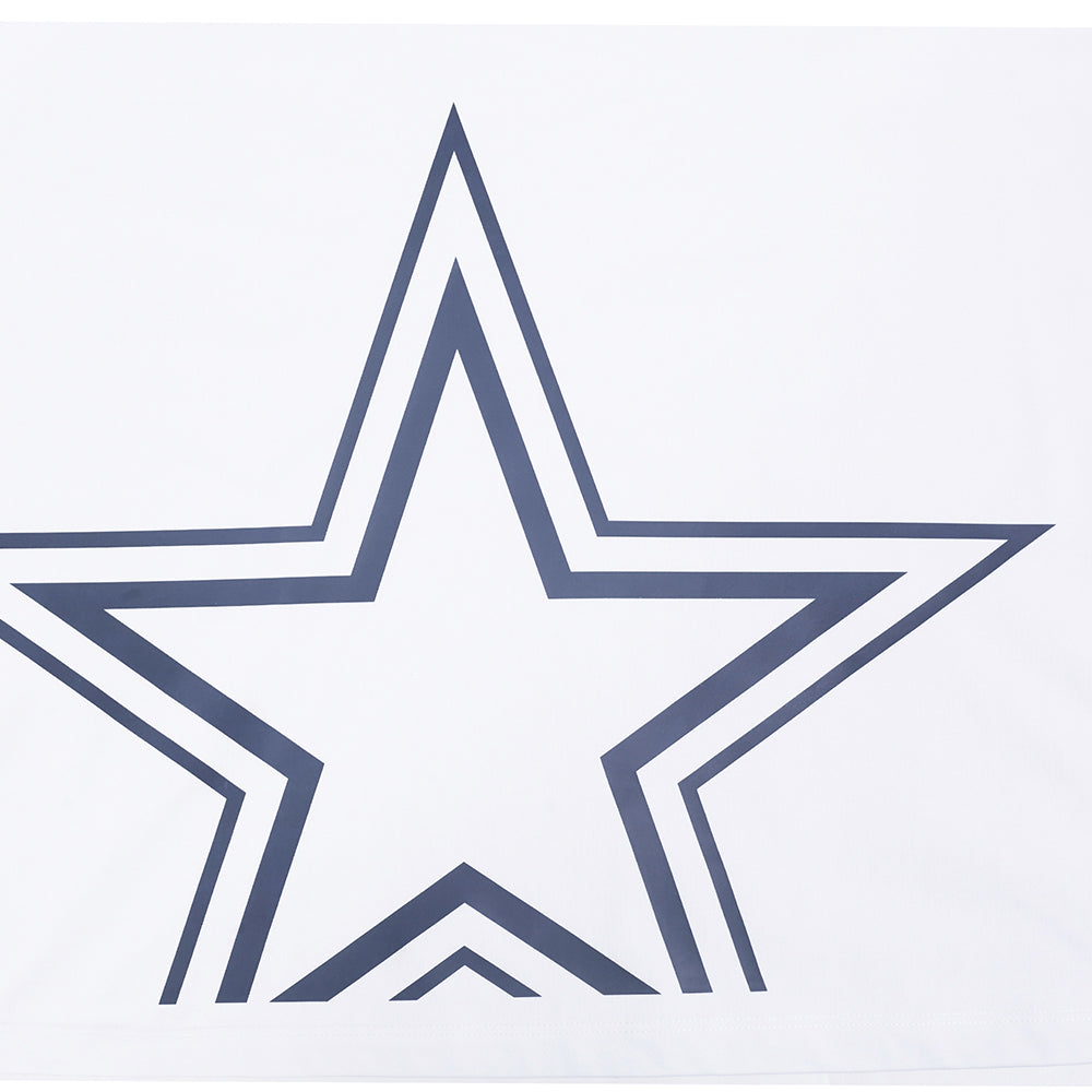 NFL DALLAS COWBOYS SHEER INFLUENCE T-SHIRT DE COUPE BOYFRIEND POUR FEMME (BLANC)