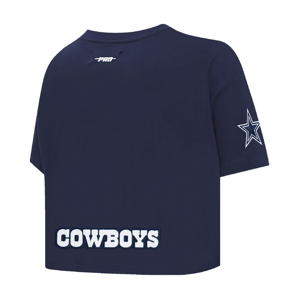 NFL DALLAS COWBOYS CEE DEE LAMB #88 CLASSIC PNN WOMEN'S SJ BOXY TEE (MIDNIGHT NAVY)