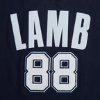 NFL DALLAS COWBOYS CEE DEE LAMB #88 CLASSIC PNN WOMEN'S SJ BOXY TEE (MIDNIGHT NAVY)