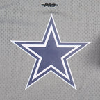 NFL DALLAS COWBOYS CLASSIC BIG BOY'S SHORT SLEEVE MESH TEE (GRAY)