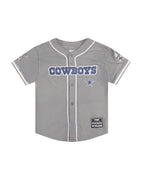 NFL DALLAS COWBOYS CLASSIC CHEMISE BOUTONNÉE EN FILET POUR GARÇON JUNIOR (GRIS)