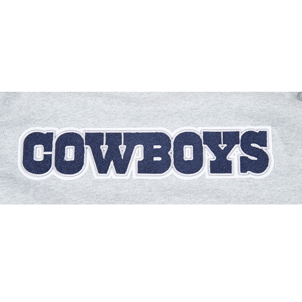 NFL DALLAS COWBOYS CLASSIC SINGLE JERSEY BIG BOY'S SINGLE JERSEY TEE (HEATHER GREY)