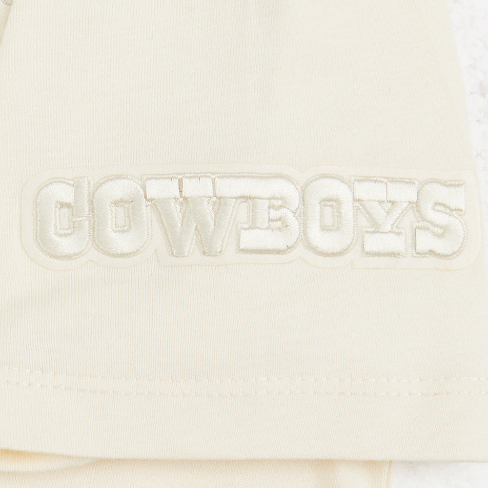 NFL DALLAS COWBOYS NEUTRAL BIG BOY'S SINGLE JERSEY TEE (EGGSHELL)