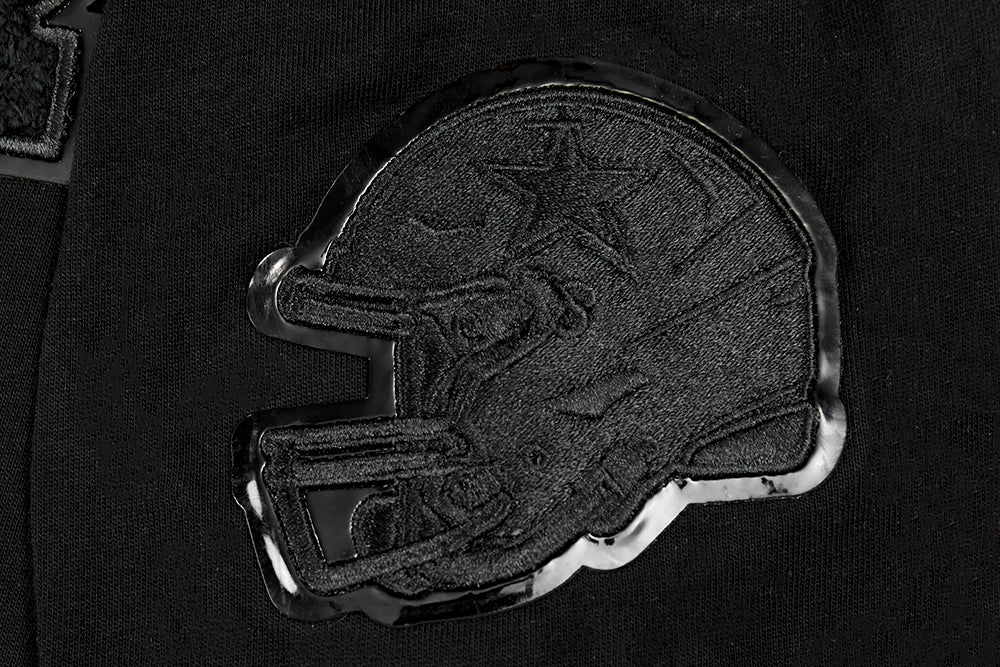 NFL DALLAS COWBOYS TRIPLE BLACK BIG BOY'S SINGLE JERSEY TEE (BLACK)