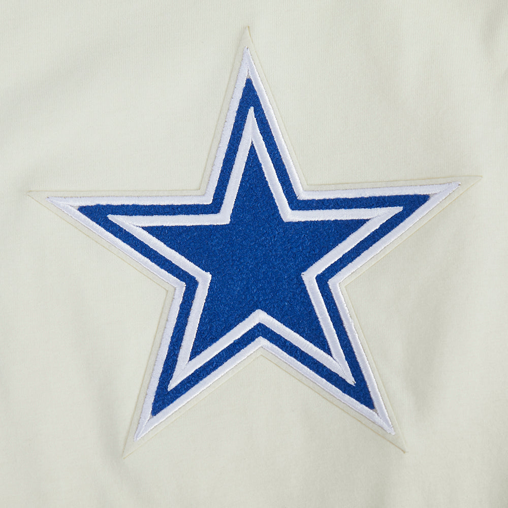 NFL DALLAS COWBOYS RETRO CLASSICS T-SHIRT À MANCHES COURTES POUR GARÇON JUNIOR (COQUILLE D'ŒUF)