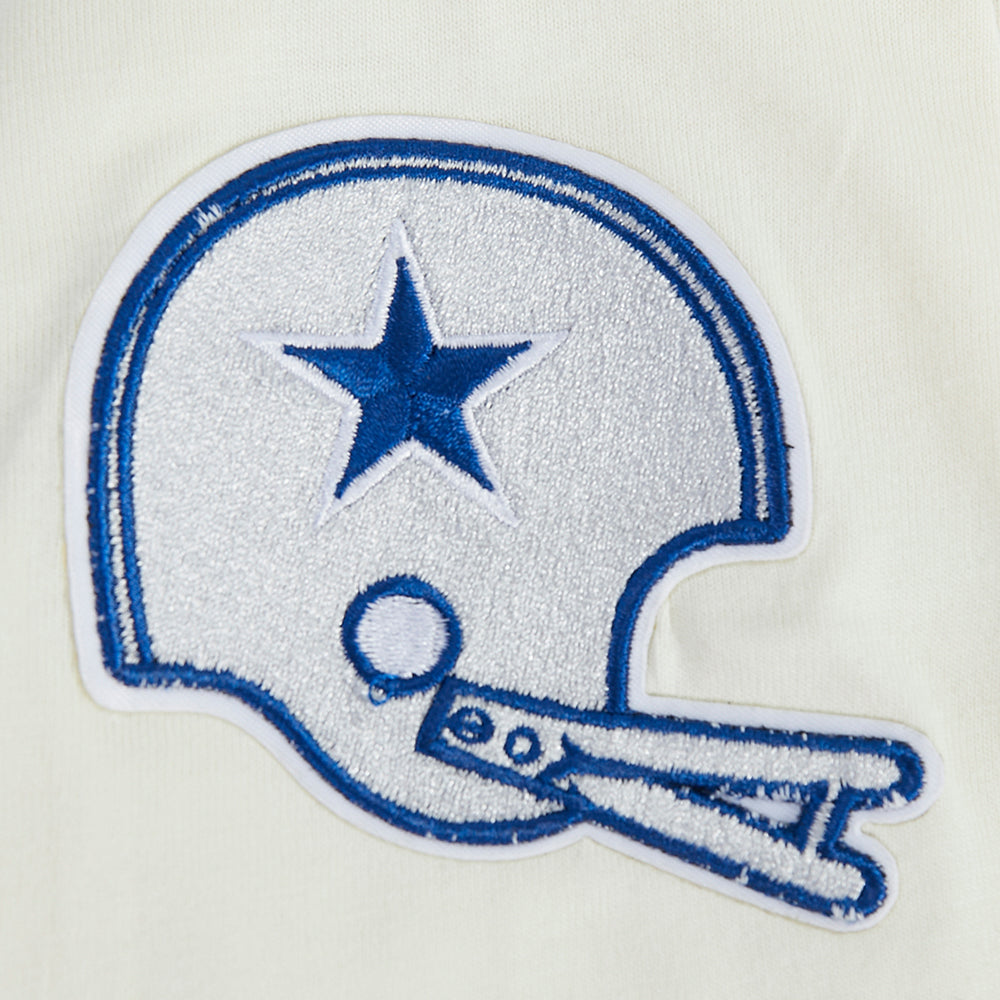 NFL DALLAS COWBOYS RETRO CLASSICS T-SHIRT À MANCHES COURTES POUR GARÇON JUNIOR (COQUILLE D'ŒUF)