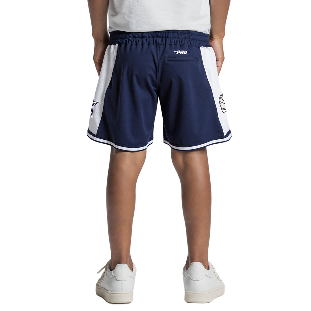 NFL DALLAS COWBOYS CLASSIC BIG BOY'S FLEECE 2.0 SHORT (MIDNIGHT NAVY)