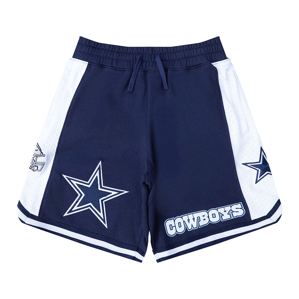NFL DALLAS COWBOYS CLASSIC BIG BOY'S FLEECE 2.0 SHORT (MIDNIGHT NAVY)
