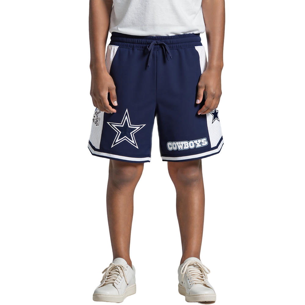 NFL DALLAS COWBOYS CLASSIC BIG BOY'S FLEECE 2.0 SHORT (MIDNIGHT NAVY)