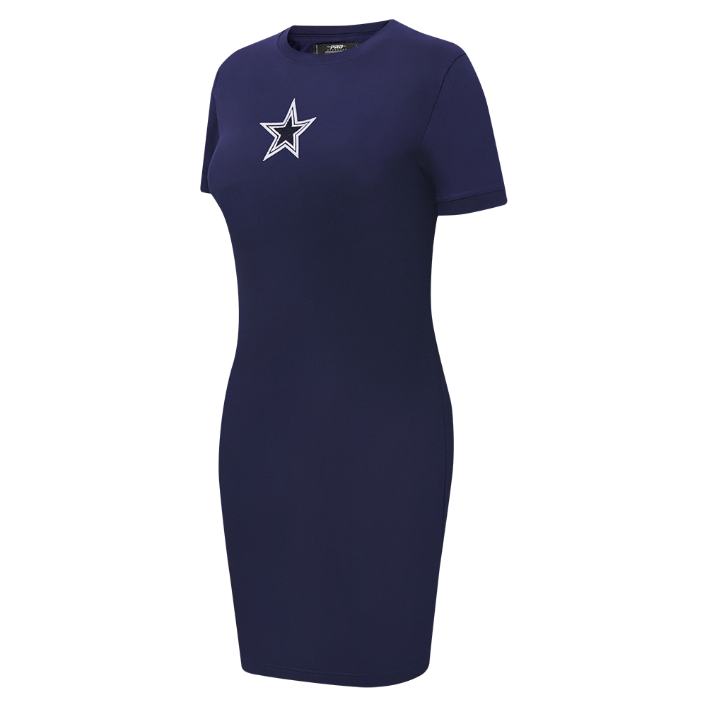 NFL DALLAS COWBOYS CLASSIC WOMEN'S BODYCON DRESS (MIDNIGHT NAVY)
