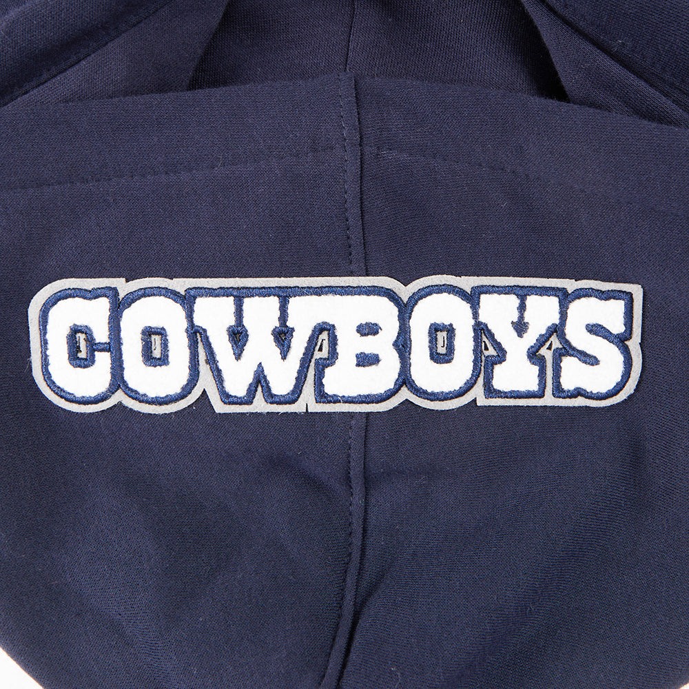 NFL DALLAS COWBOYS CLASSIC CHANDAIL À CAPUCHON EN MOLLETON POUR GARÇON JUNIOR (MARINE MINUIT)