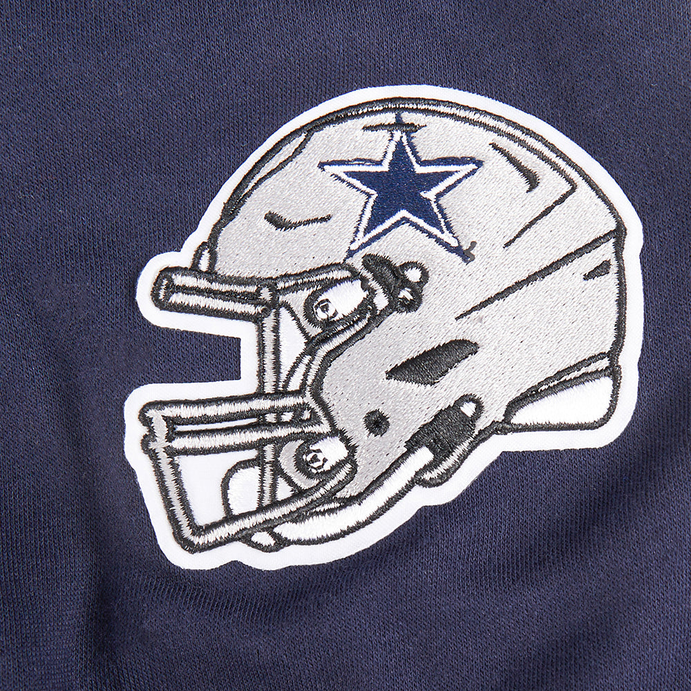 NFL DALLAS COWBOYS CLASSIC CHANDAIL À CAPUCHON EN MOLLETON POUR GARÇON JUNIOR (MARINE MINUIT)