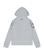 NFL DALLAS COWBOYS CLASSIC BIG BOY'S FLEECE FULL ZIP HOODIE (HEATHER GREY)
