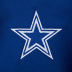 NFL DALLAS COWBOYS RETRO CLASSICS BIG BOY'S RIB FLEECE PO HOODIE (DODGER BLUE)