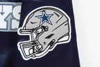 NFL DALLAS COWBOYS CLASSIC BIG BOY'S SATIN JACKET (MIDNIGHT NAVY)