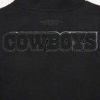 NFL DALLAS COWBOYS TRIPLE BLACK BLOUSON COLLÉGIAL EN LAINE POUR GARÇON JUNIOR (NOIR DE JAIS)