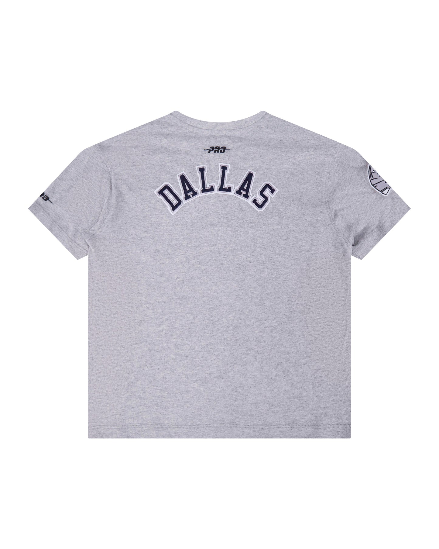 NFL DALLAS COWBOYS CLASSIC BIG GIRLS SHORT SLEEVE BOXY TEE (HEATHER GREY)