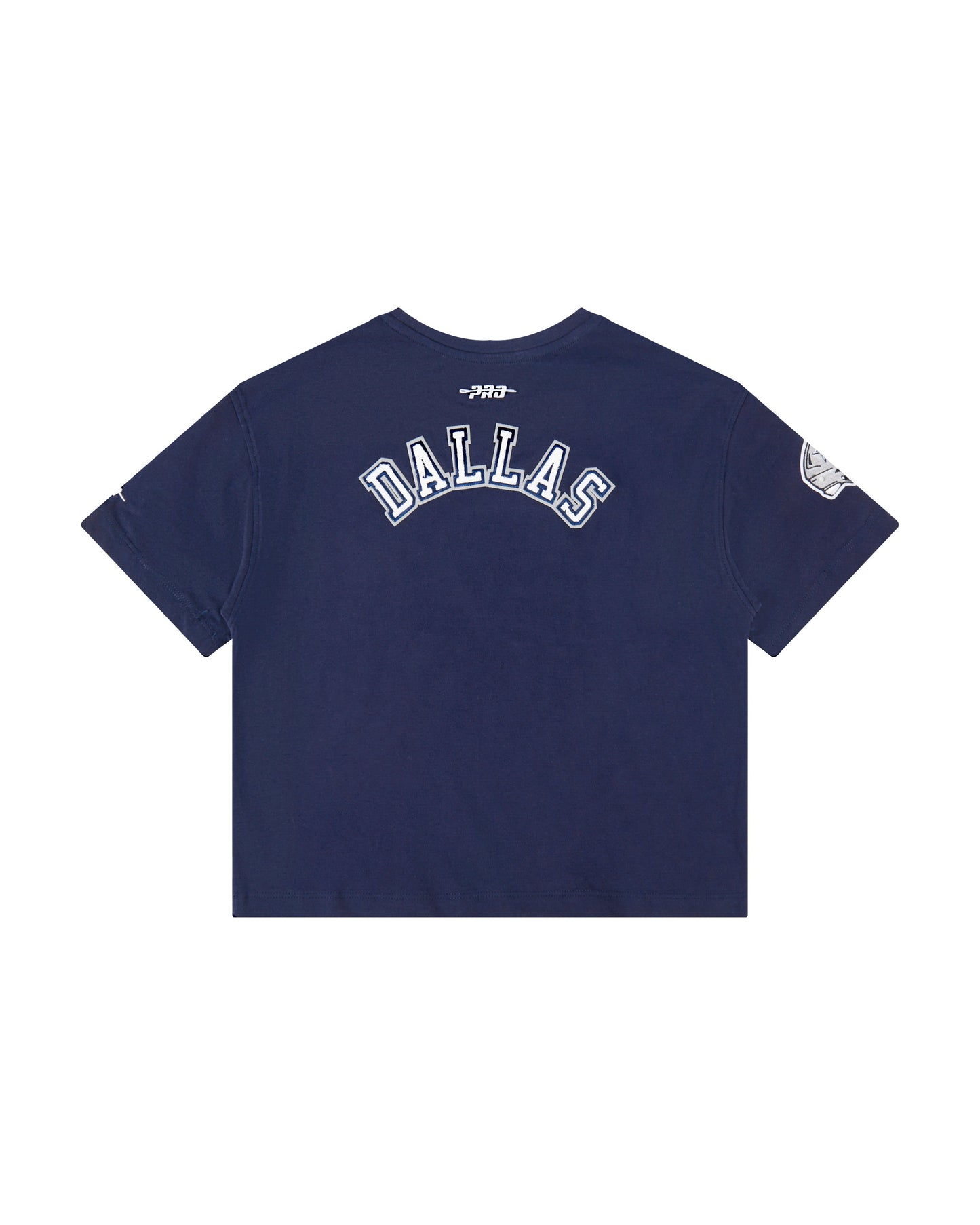 NFL DALLAS COWBOYS CLASSIC BIG GIRLS SHORT SLEEVE BOXY TEE (MIDNIGHT NAVY)