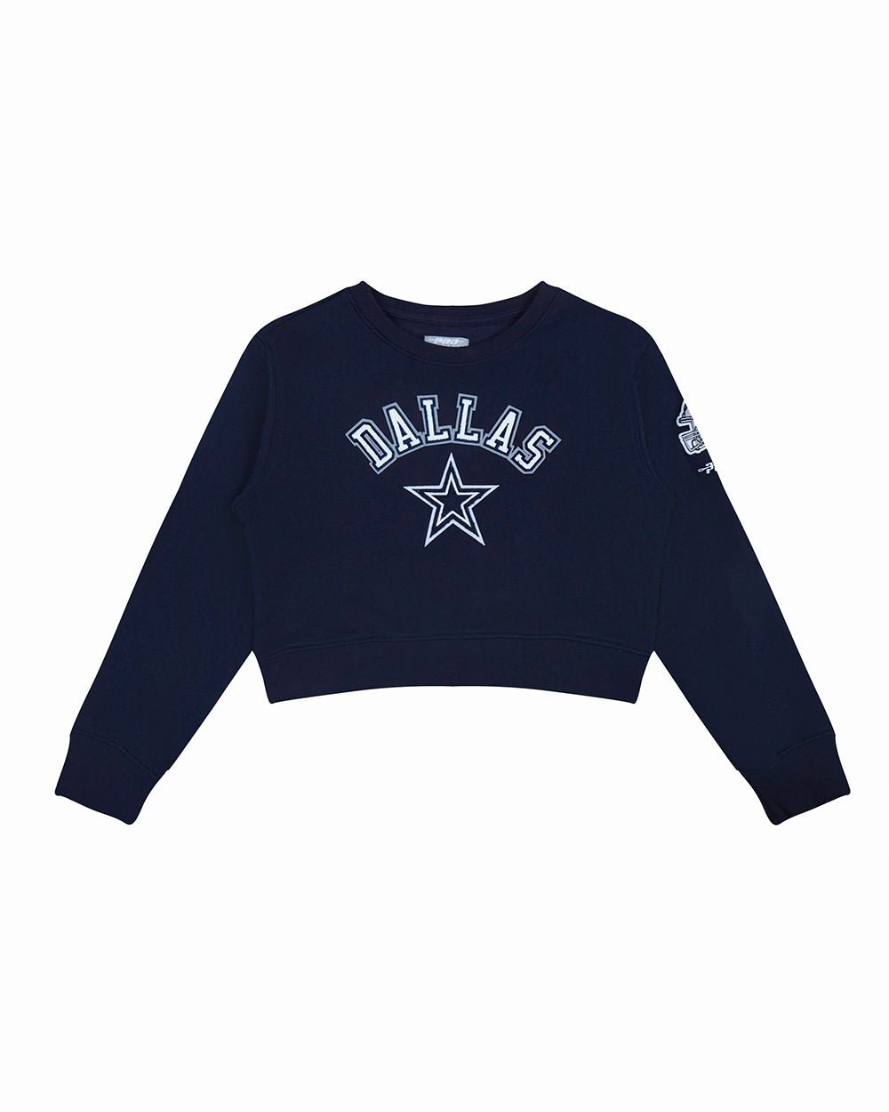NFL DALLAS COWBOYS CLASSIC CHANDAIL À COL ROND EN MOLLETON POUR FILLE JUNIOR (MARINE MINUIT)
