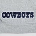 NFL DALLAS COWBOYS CLASSIC CHANDAIL À CAPUCHON EN MOLLETON À GLISSIÈRE POUR FILLE JUNIOR (GRIS CHINÉ)