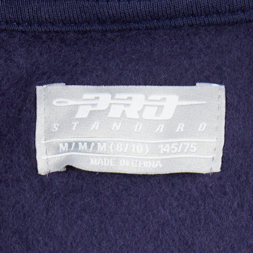 NFL DALLAS COWBOYS CLASSIC BIG GIRL'S FLC FZ HOODIE (MIDNIGHT NAVY)