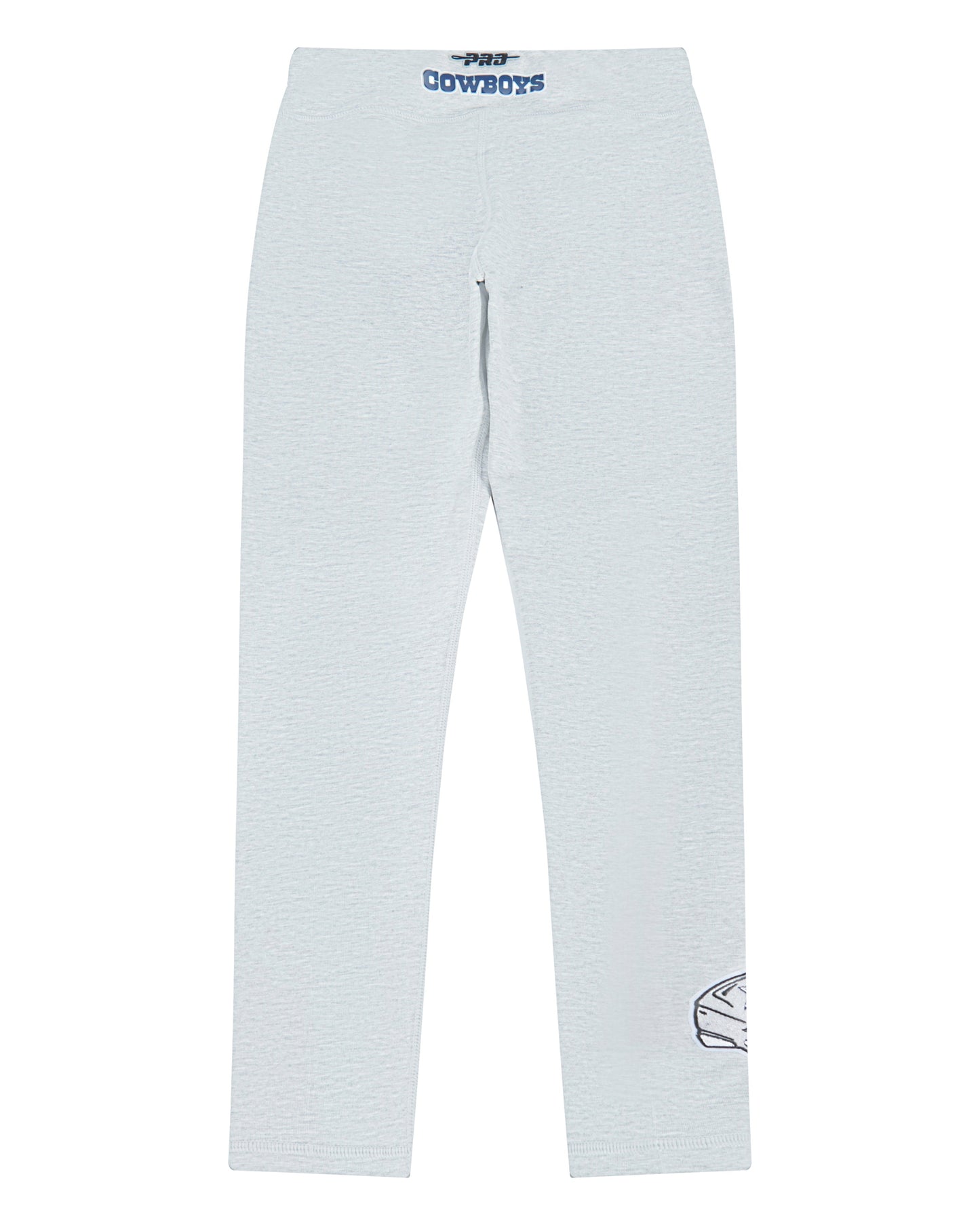 NFL DALLAS COWBOYS CLASSIC BIG GIRLS LEGGING (HEATHER GREY)