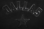 NFL DALLAS COWBOYS TRIPLE BLACK WOMEN'S PULLOVER HOODIE (TRIPLE BLACK)