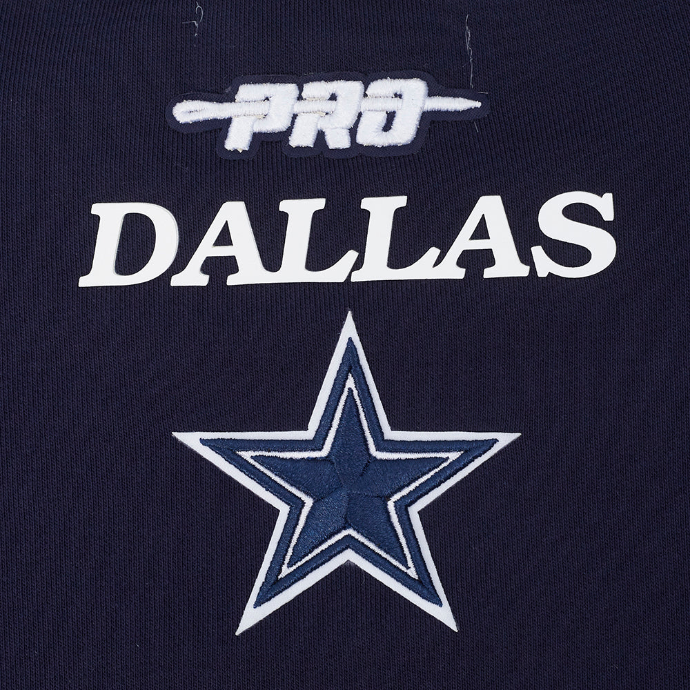 NFL DALLAS COWBOYS CHANDAIL OUATÉ À COL ROND POUR FEMME (MARINE MINUIT)