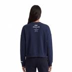 NFL DALLAS COWBOYS CHANDAIL OUATÉ À COL ROND POUR FEMME (MARINE MINUIT)