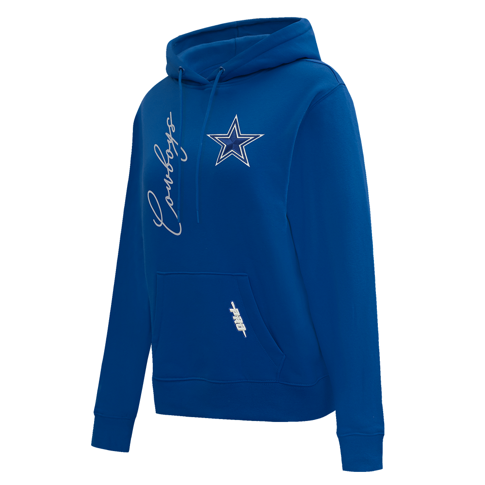 NFL DALLAS COWBOYS ORIGINAL PLAYERS CHANDAIL À CAPUCHON POUR FEMME (BLEU DODGER)