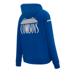 NFL DALLAS COWBOYS ORIGINAL PLAYERS CHANDAIL À CAPUCHON POUR FEMME (BLEU DODGER)