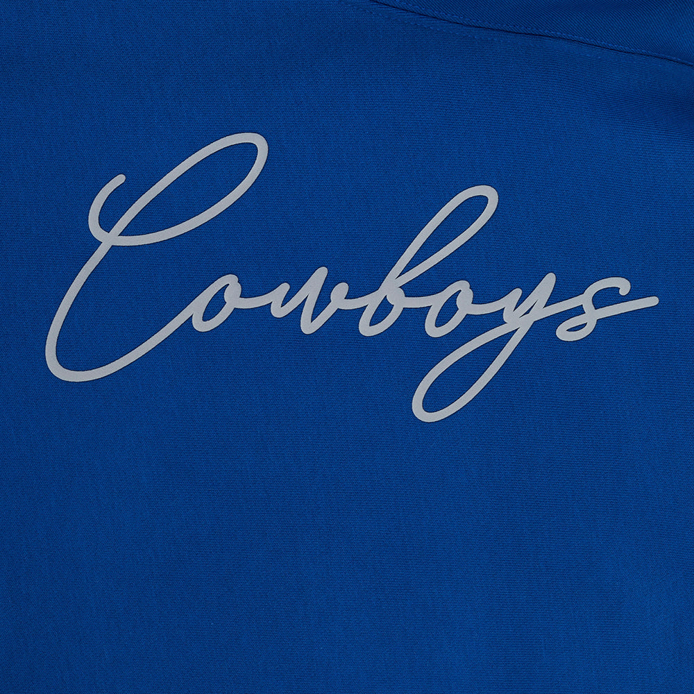 NFL DALLAS COWBOYS ORIGINAL PLAYERS CHANDAIL À CAPUCHON POUR FEMME (BLEU DODGER)