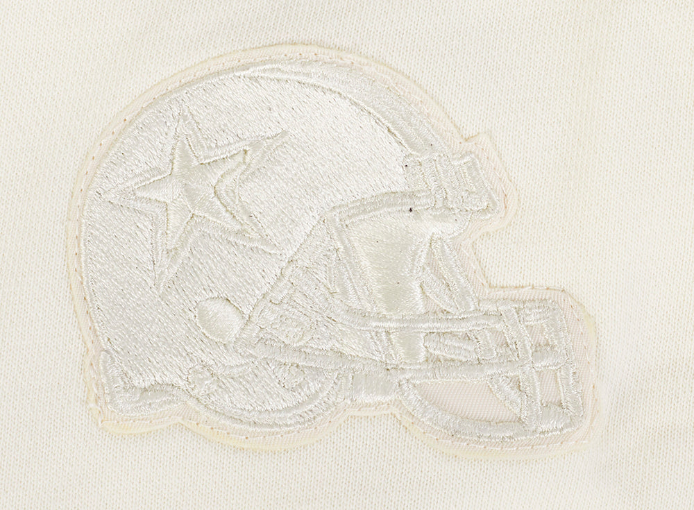 NFL DALLAS COWBOYS NEUTRAL WOMEN'S CREWNECK (EGGSHELL)