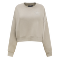 NFL DALLAS COWBOYS NEUTRAL WOMEN'S CREWNECK (TAUPE)