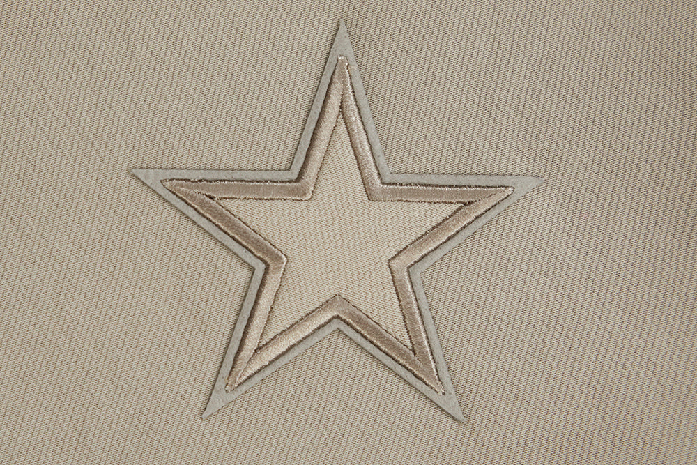 NFL DALLAS COWBOYS NEUTRAL CHANDAIL À CAPUCHON COURT POUR FEMME (TAUPE)