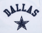NFL DALLAS COWBOYS CLASSIC SHORT EN MOLLETON POUR FEMME (BLANC)