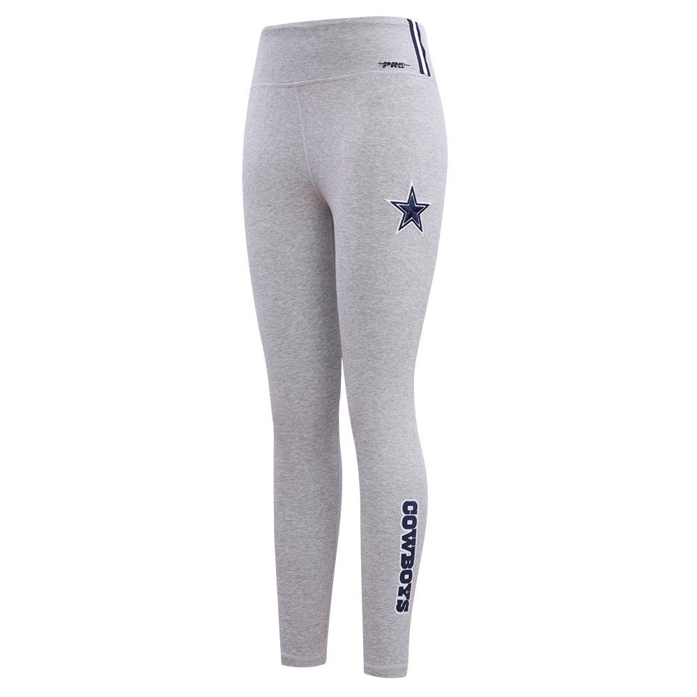 NFL DALLAS COWBOYS CLASSIC WOMEN'S JERSEY LEGGING (HEATHER GREY)