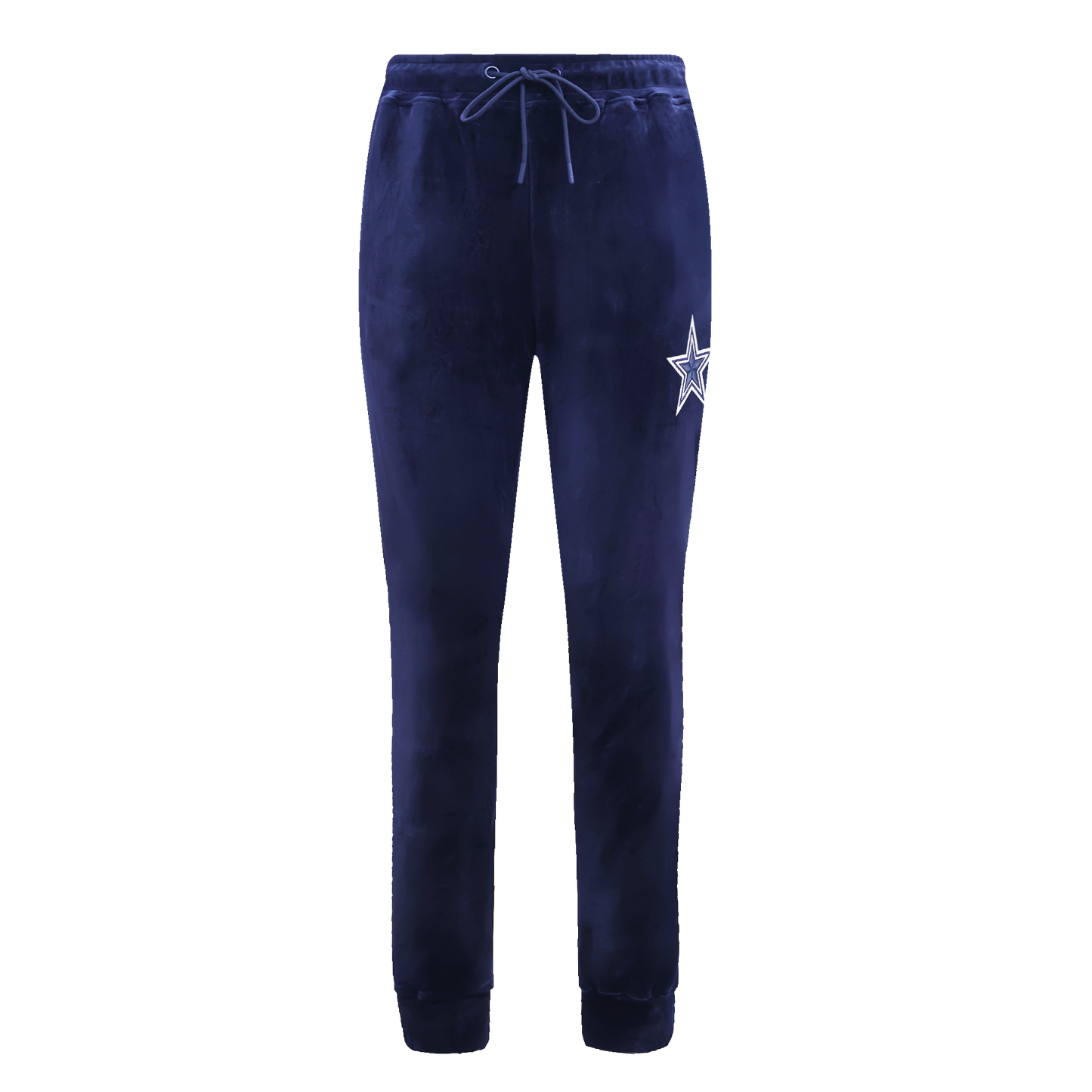 NFL DALLAS COWBOYS CLASSIC WOMEN'S VELOUR JOGGER (MIDNIGHT NAVY)
