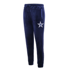 NFL DALLAS COWBOYS CLASSIC PANTALON JOGGER EN VELOURS POUR FEMME (MARINE MINUIT)