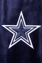 NFL DALLAS COWBOYS CLASSIC PANTALON JOGGER EN VELOURS POUR FEMME (MARINE MINUIT)