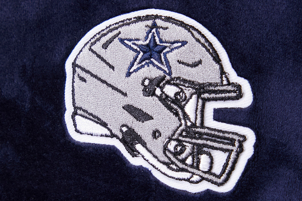 NFL DALLAS COWBOYS CLASSIC PANTALON JOGGER EN VELOURS POUR FEMME (MARINE MINUIT)