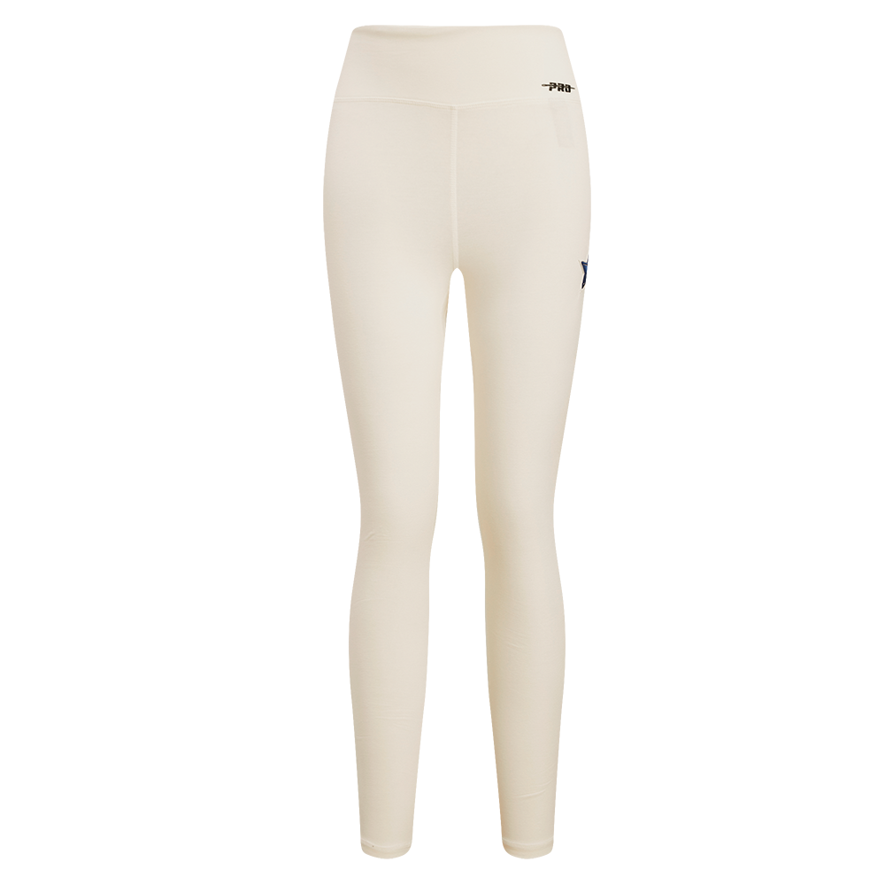 NFL DALLAS COWBOYS RETRO CLASSIC WOMEN'S JERSEY LEGGING (EGGSHELL)