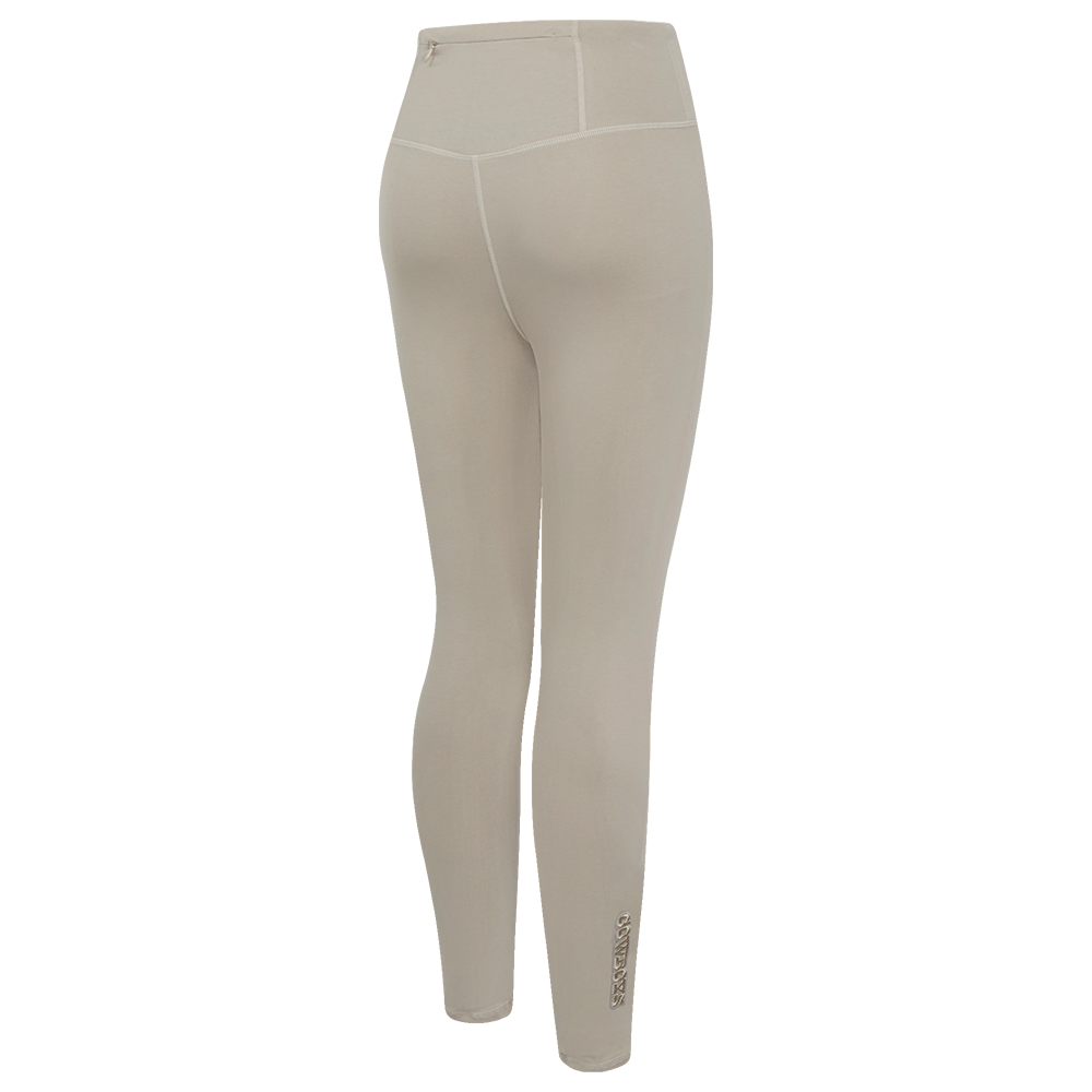 NFL DALLAS COWBOYS NEUTRAL WOMEN'S JERSEY LEGGING (TAUPE)