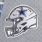 NFL DALLAS COWBOYS CLASSIC T-SHIRT EN FILET À MANCHES COURTES POUR GARÇON ENFANT (GRIS)