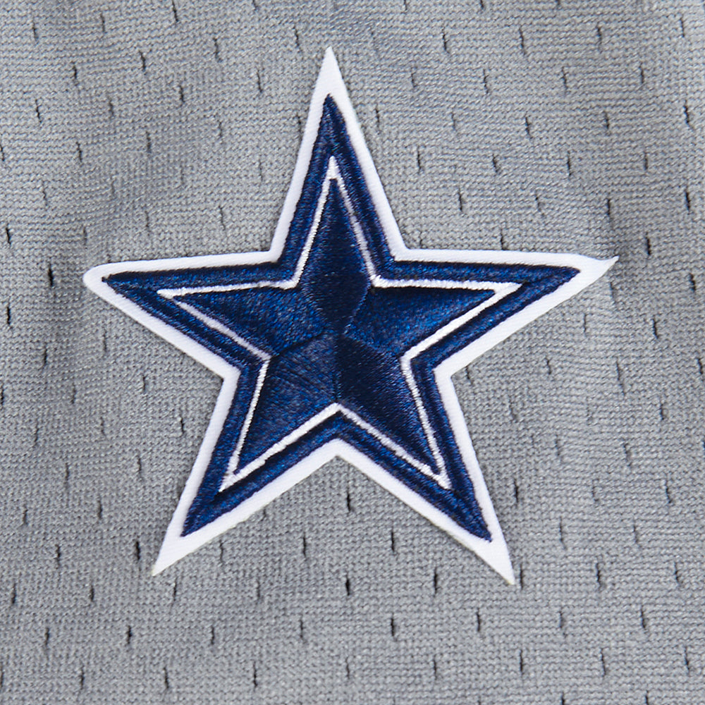 NFL DALLAS COWBOYS CLASSIC CHEMISE BOUTONNÉE EN FILET POUR GARÇON ENFANT (GRIS)